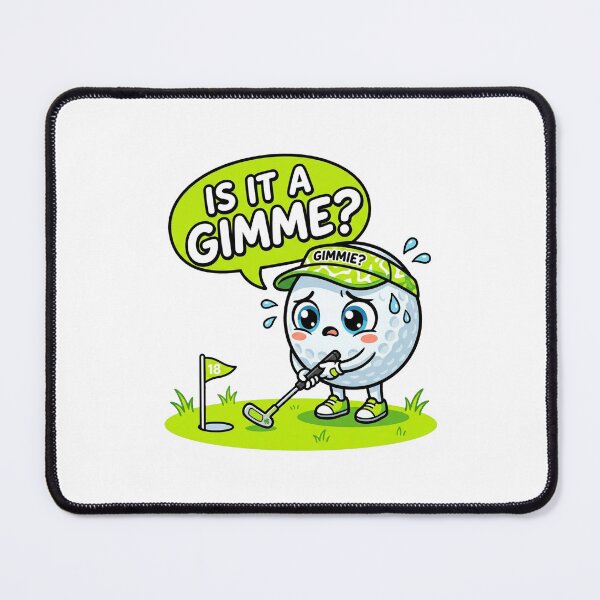 Item preview, Golf Slang Cute Gimme Golf Ball Art designed and sold by DuckOddity.