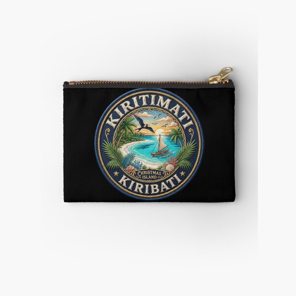 Item preview, Kiritimati, Kiribati – lagoon, outrigger canoe & coral beach designed and sold by Girih.