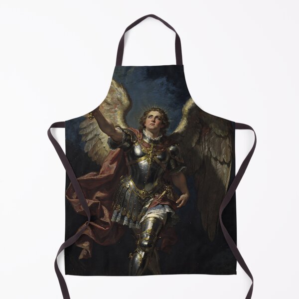 Item preview, The Archangel — Inspired Baroque Sacred Art Print designed and sold by arthubgirl.