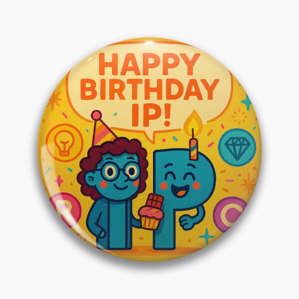 Item preview, Happy Birthday IP – World Intellectual Property Day (26 April) designed and sold by gre47.