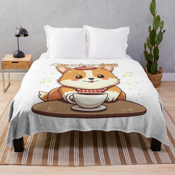 Item preview, Corgi-ccino — Cute Kawaii Corgi Puppy Barista Coffee Lover Funny Dog Gift designed and sold by Amp6599.