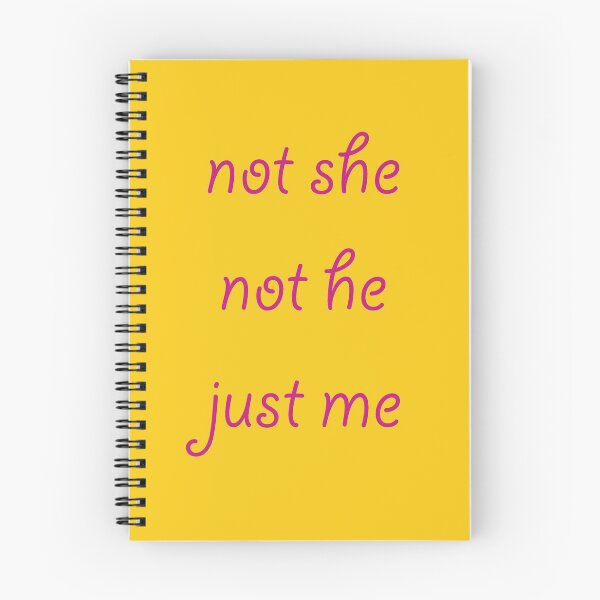 Item preview, Not she, not he, just me designed and sold by ArtPigeon.