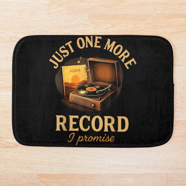 Item preview, Retro Just One More Record I Promise Vinyl Records designed and sold by AlanYYoder.