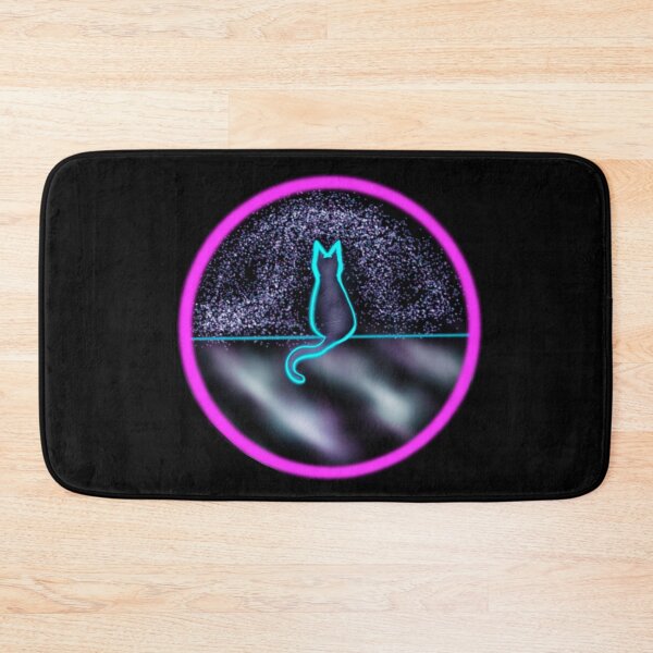Item preview, Neon Calm Cat  designed and sold by Seemly's Dose of Neon.
