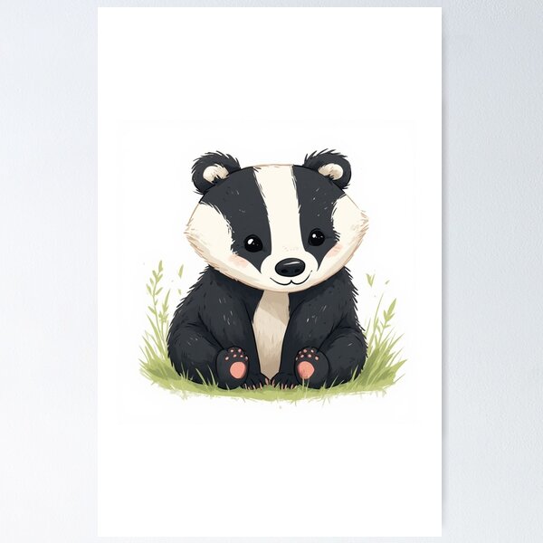 Item preview, Badger #2 designed and sold by ClanRaeDesign.