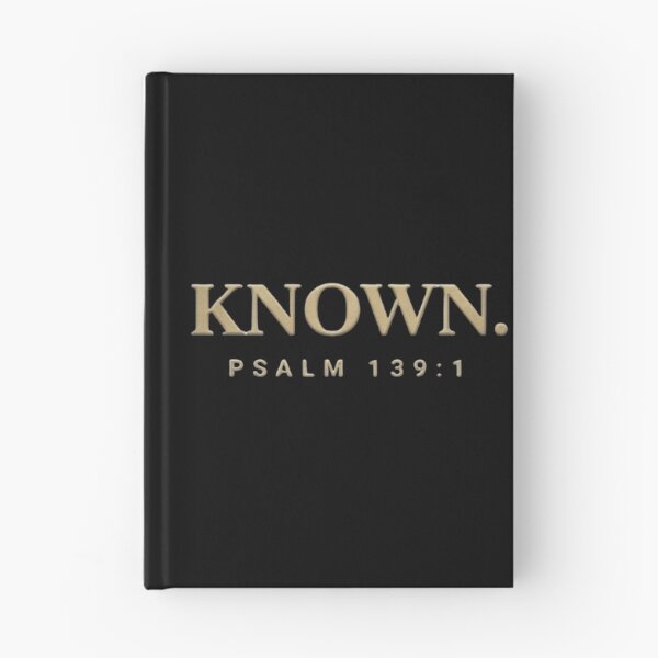 Item preview, KNOWN | Christian Faith Psalm 139:1 | Fully Seen Fully Loved Jesus Cross Design designed and sold by whatsthatdesign.