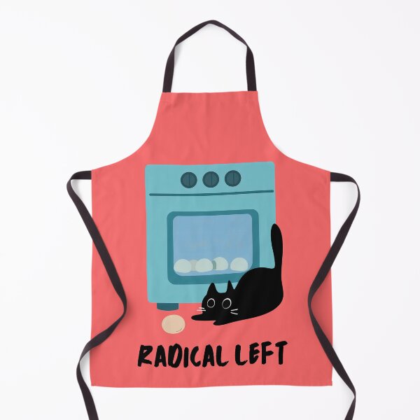 Item preview, Radical Left Baking Cat designed and sold by Volt Junkies.