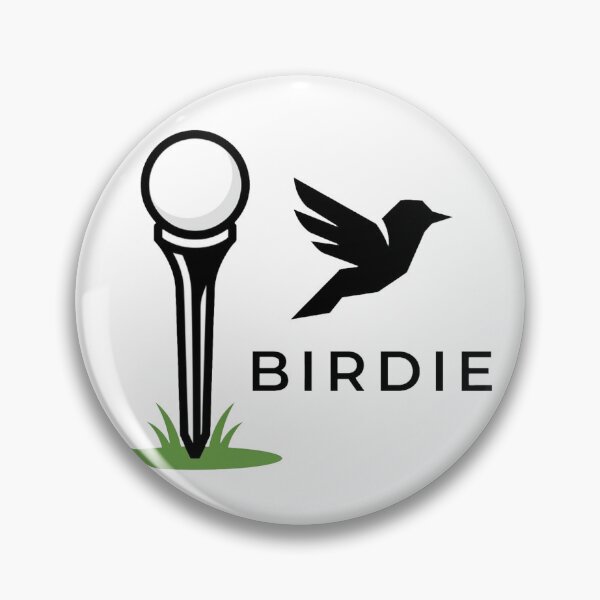 Item preview, Golf Slang Modern Minimalist Birdie Art designed and sold by DuckOddity.