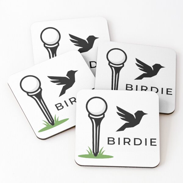 Item preview, Golf Slang Modern Minimalist Birdie Art designed and sold by DuckOddity.