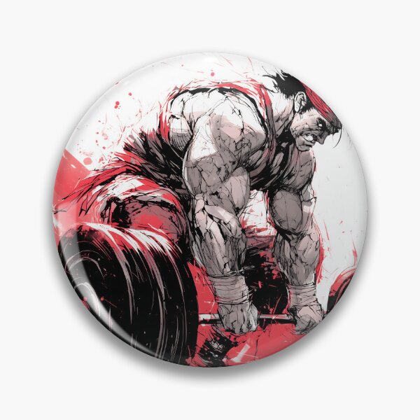 Item preview, Iron Will — Anime Warrior Deadlift Fury designed and sold by Mrokar.