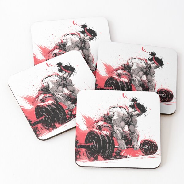 Item preview, Iron Will — Anime Warrior Deadlift Fury designed and sold by Mrokar.