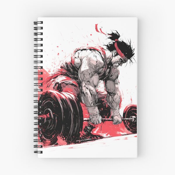 Item preview, Iron Will — Anime Warrior Deadlift Fury designed and sold by Mrokar.