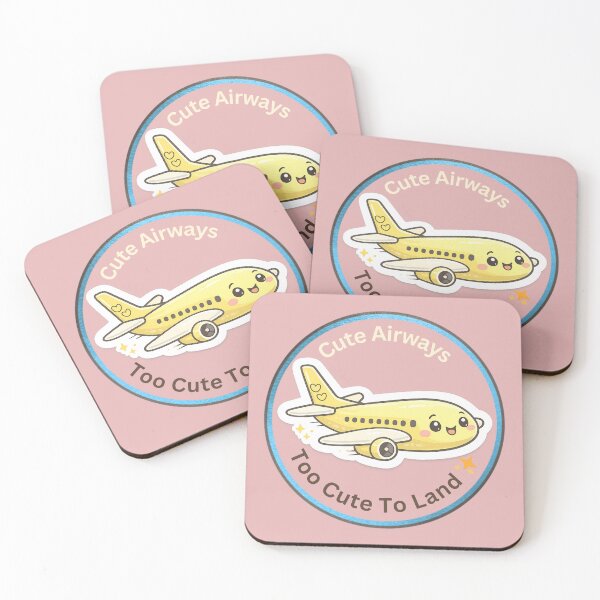 Artikelvorschau, Niedlicher Flugzeugaufkleber im Kawaii-Stil entworfen und verkauft von Bloomelle Studio.