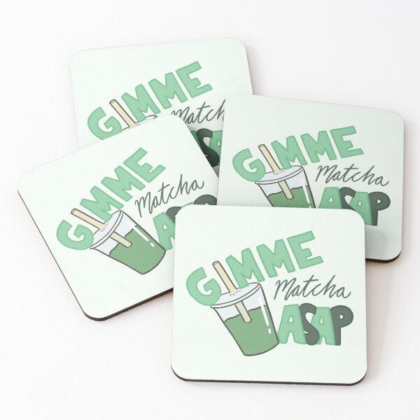 Item preview, 'Gimme Matcha Asap' - Matcha Lover Design designed and sold by MxtchaLuv.