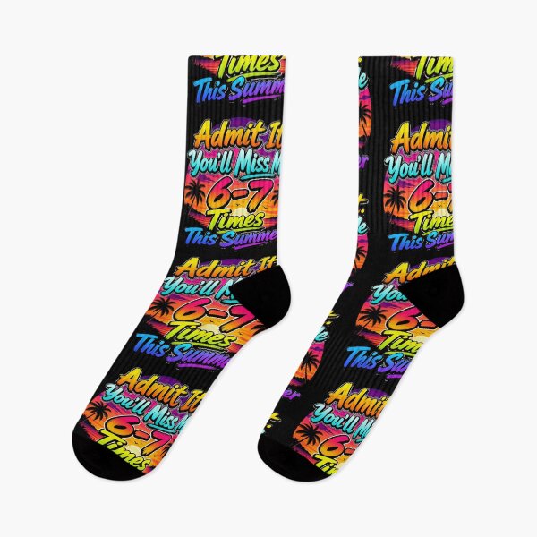 Item preview, Admit It Youll Miss Me 6 7 Times This Summer, Last Day Of School Design designed and sold by NovaNookStudio.