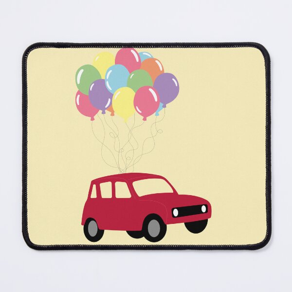 Item preview, Flying car with balloons designed and sold by Les Enfants des Possibles .