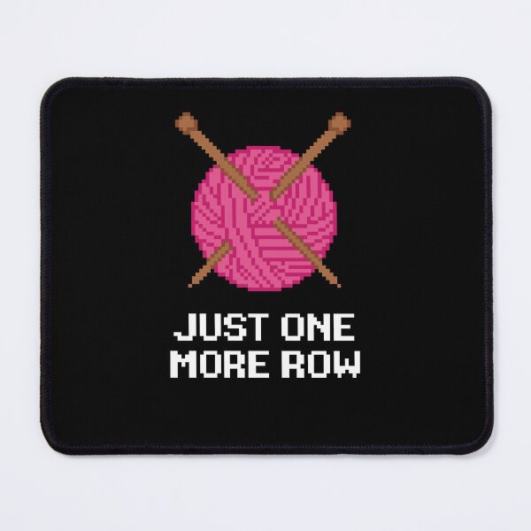 Item preview, Retro Pixel Art Pink Yarn Ball & Knitting Needles designed and sold by artistastshirt.