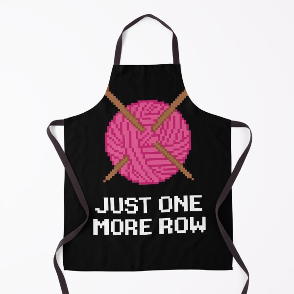 Item preview, Retro Pixel Art Pink Yarn Ball & Knitting Needles designed and sold by artistastshirt.