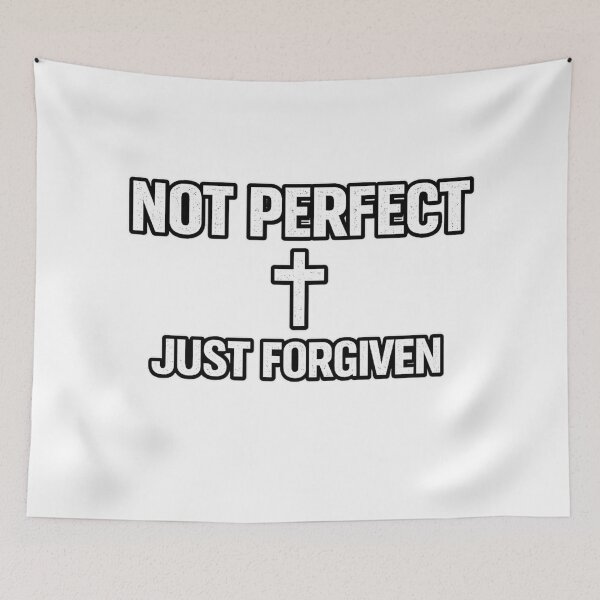 Item preview, Not Perfect Just Forgiven designed and sold by Narrow trek.