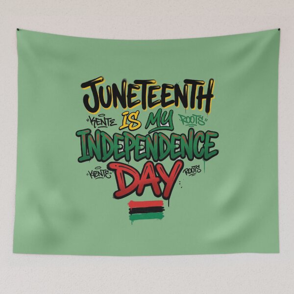 Item preview, Juneteenth Is My Independence Day Funny Freedom Quote African American Culture Streetwear Gift designed and sold by Im-Ara.