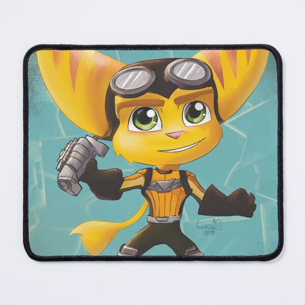 Item preview, Chibi Lombax Mechanic Hero | Cute Space Adventurer Art designed and sold by MyChibiArts.