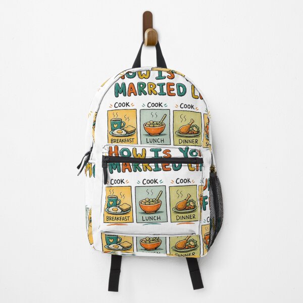 Item preview, How Is Your Married Life Funny Cooking Meme designed and sold by FEEL GOOD CLUB DESIGNS.