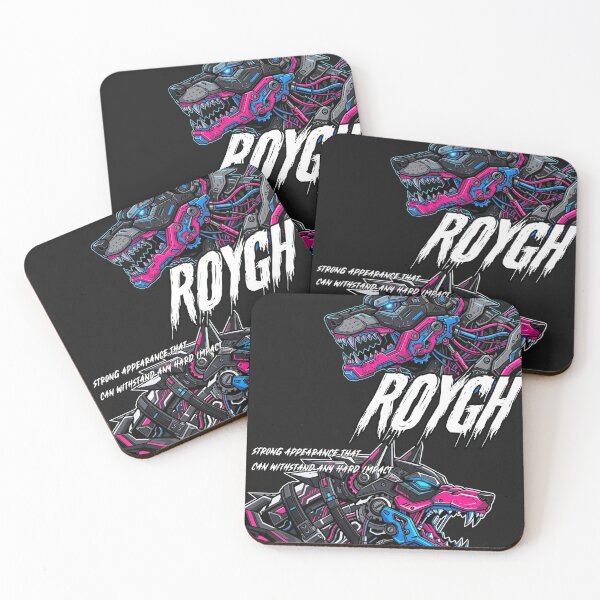 Item preview, ROYGH Cybernetic Wolf - Urban Techwear Mecha Streetstyle designed and sold by fit-and-fine26.