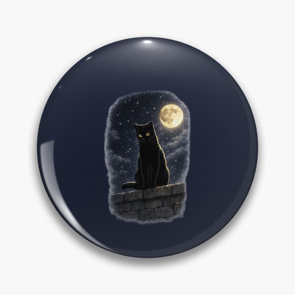 Item preview, BLACK CAT - STICKER designed and sold by CROFTARTS.