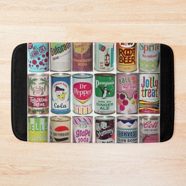 Item preview, Vintage Soda Cans designed and sold by WigOutlet.