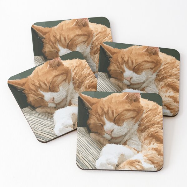 Item preview, A Sleeping Cat designed and sold by Sketch-Shack.