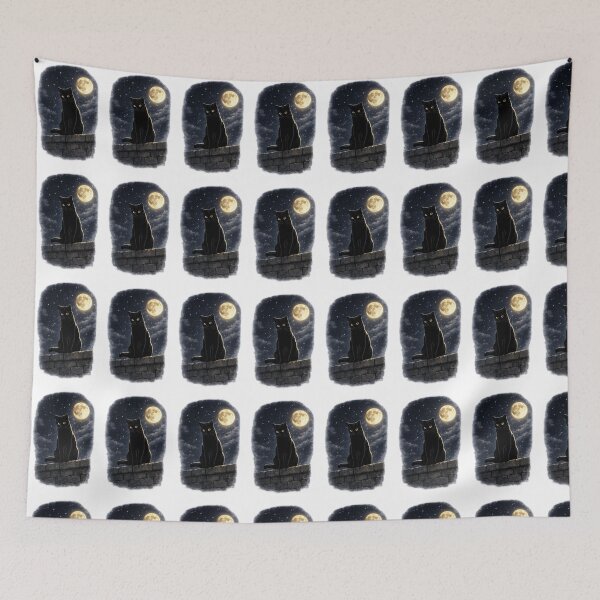 Item preview, BLACK CAT - STICKER designed and sold by CROFTARTS.