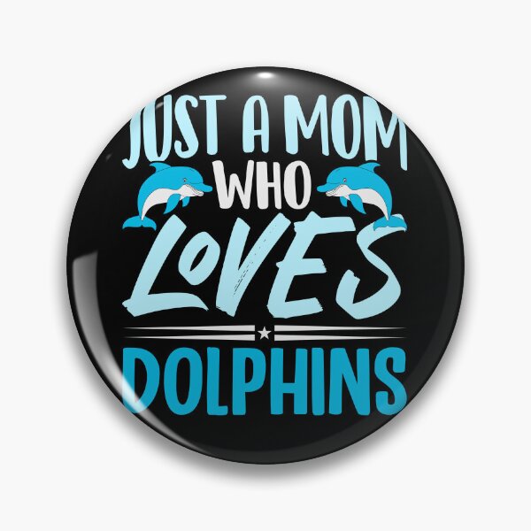 Item preview, Just A Mom Who Loves Dolphins designed and sold by SiarheiYur.