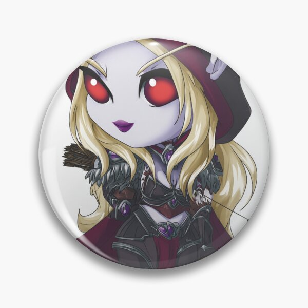 Item preview, Chibi Banshee‑Queen Archer | Cute Dark‑Fantasy Ranger Art designed and sold by MyChibiArts.