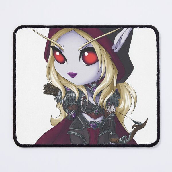 Item preview, Chibi Banshee‑Queen Archer | Cute Dark‑Fantasy Ranger Art designed and sold by MyChibiArts.