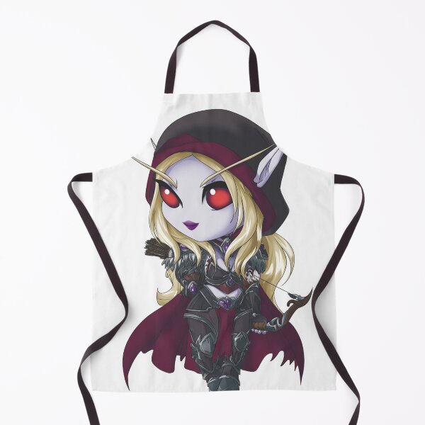 Item preview, Chibi Banshee‑Queen Archer | Cute Dark‑Fantasy Ranger Art designed and sold by MyChibiArts.