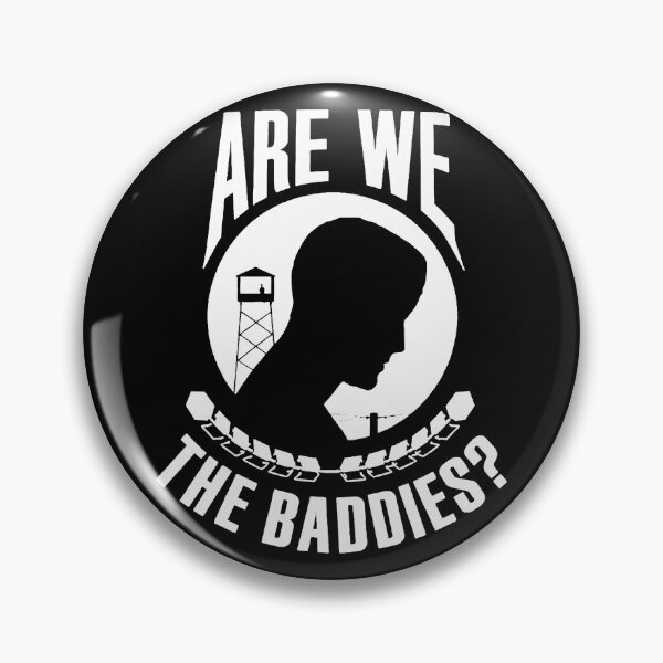 Item preview, Are We the Baddies? Antiwar paraody shirts. designed and sold by Dystopian Design.