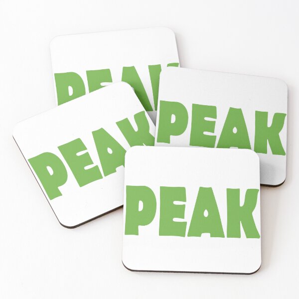 Item preview, PEAK Motivational Typography Sticker designed and sold by Appukestickers.
