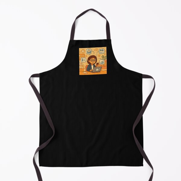Item preview, Female Scientist at Work – Productivity, Curiosity & Chocolate designed and sold by gre47.