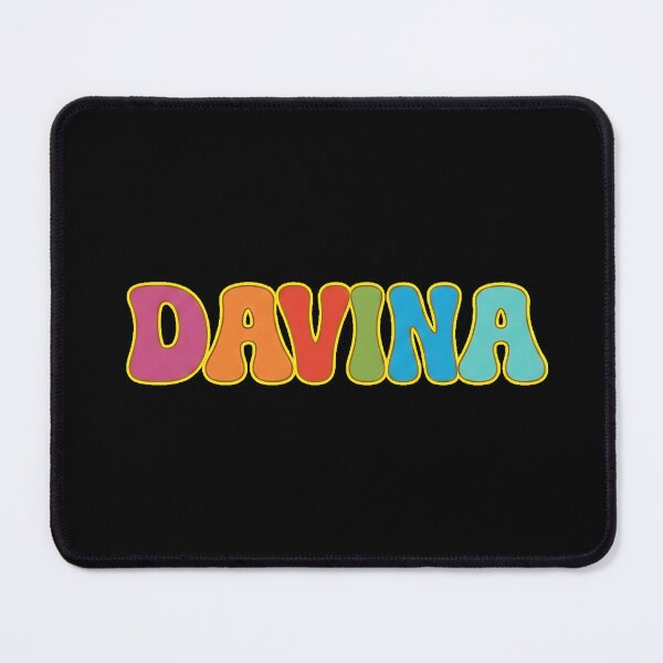 Item preview, ❤️ Davina Personalized Name Wavy Retro Shirt, Coffee Mug, Sticker Gift designed and sold by HelixPedia.