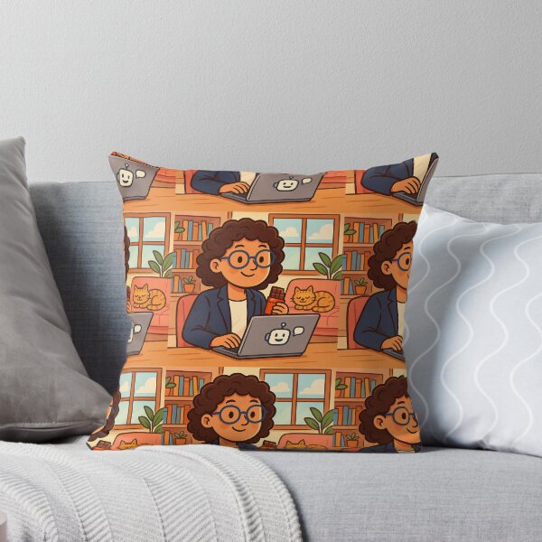 Item preview, Female Scientist at Work – Productivity, Curiosity & Chocolate designed and sold by gre47.