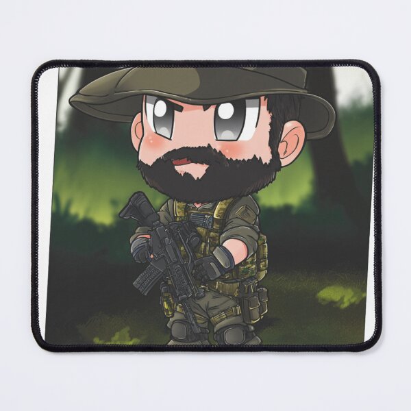 Item preview, Chibi Tactical SAS Captain | Cute Military Operator Art designed and sold by MyChibiArts.
