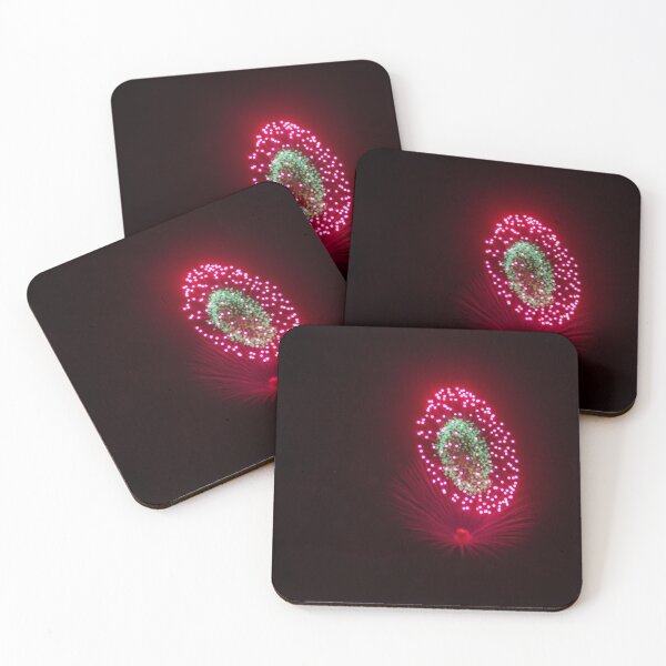 Item preview, Colorful Fireworks Display Fan Burst Over Night Sky designed and sold by Nmallia.
