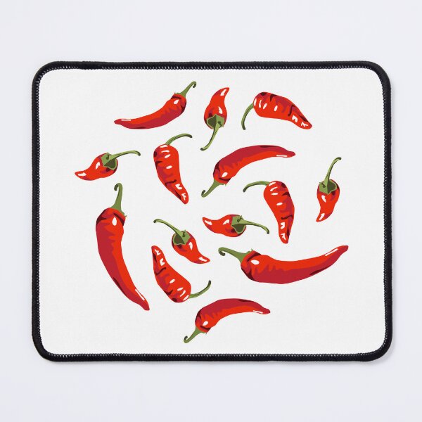Item preview, chili peppers on white designed and sold by kobyakov.