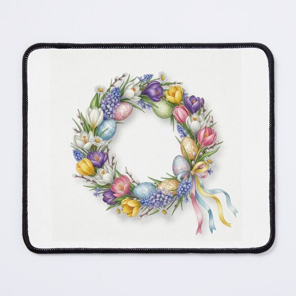Item preview, Ostara Wreath: Morning Blooms and Sacred Eggs designed and sold by NeyhineAngelionShop.