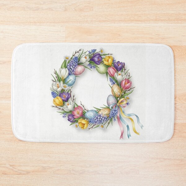 Item preview, Ostara Wreath: Morning Blooms and Sacred Eggs designed and sold by NeyhineAngelionShop.