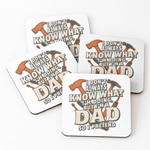 Item preview, Funny Dad Gift - I Don't Always Know What I'm Doing But I'm a Dad So I Pretend - Father's Day T-Shirt designed and sold by ThreadVibeGo.
