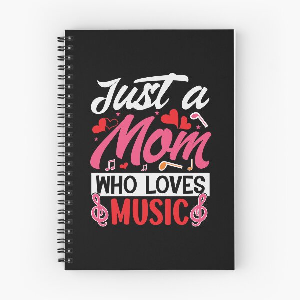 Item preview, Just A Mom Who Loves Music designed and sold by SiarheiYur.