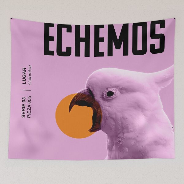 Item preview, Echemos Rulo Tropical Poster designed and sold by estudiopacifico.
