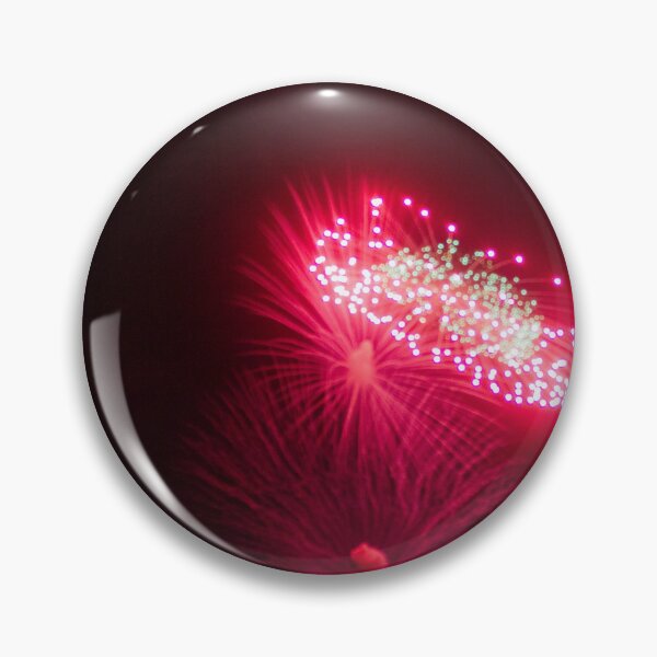 Item preview, Colorful Fireworks Display Fan Burst Over Night Sky designed and sold by Nmallia.