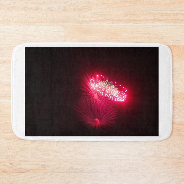 Item preview, Colorful Fireworks Display Fan Burst Over Night Sky designed and sold by Nmallia.